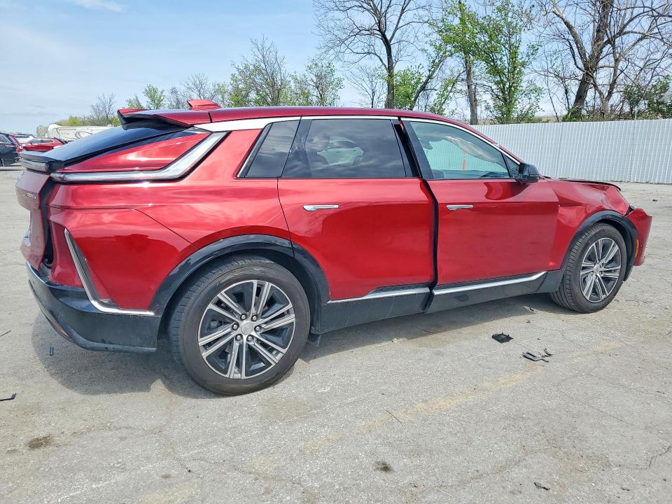 2024 Cadillac Lyriq VIN 1GYKPPRL3RZ110859 COPART salvage auction — FRONT END, Mo - Salvage Certificate Of Title, sold $12,000 on 2026-07-10 (photo 3)