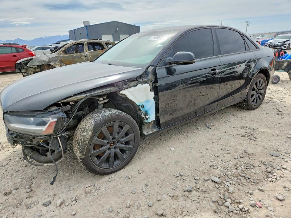 2014 Audi VIN WAUAFAFLXEN009225 COPART salvage auction — FRONT END, UT - CERTIFICATE OF TITLE, sold $1,850 on 2026-07-09 (photo 1)