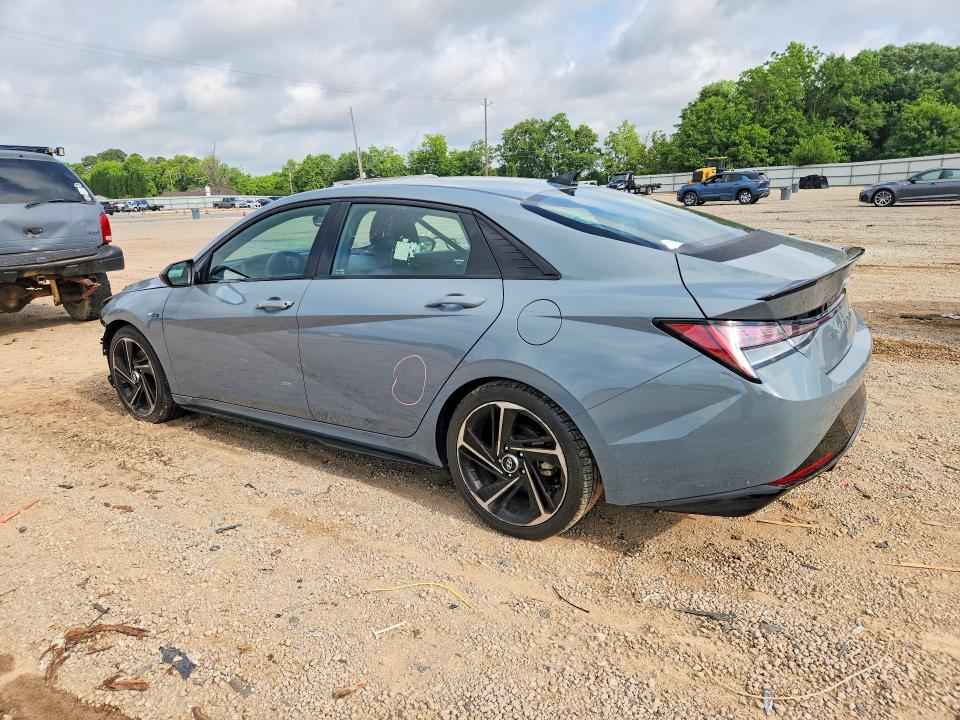 2022 Hyundai Elantra VIN KMHLR4AF1NU325670 COPART salvage auction — FRONT END, AL, sold $250 on 2026-07-21 (photo 2)