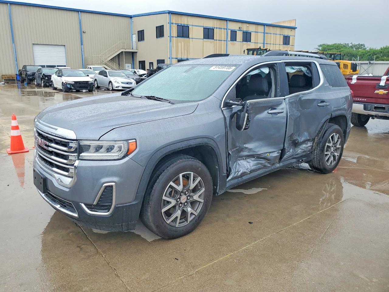 2020 GMC Acadia VIN 1GKKNKLS5LZ127320 COPART salvage auction — Side, TX - SALVAGE VEHICLE TITLE, sold $4,550 on 2026-07-09 (photo 1)