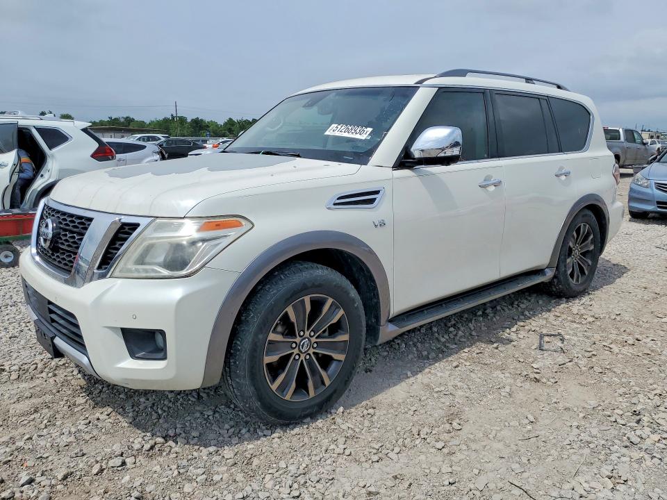 2017 Nissan VIN JN8AY2NF1H9300924 COPART salvage auction — MINOR DENT/SCRATCHES, Tx - Certificate Of Title, sold $5,200 on 2026-07-07 (photo 1)