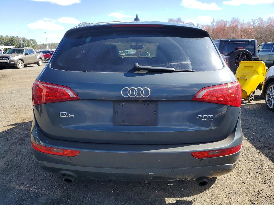 2011 Audi Q5 VIN WA1LFAFP4BA091576 COPART salvage auction — FRONT END, Ct - Certificate Of Title, sold $1,400 on 2026-07-30 (photo 6)