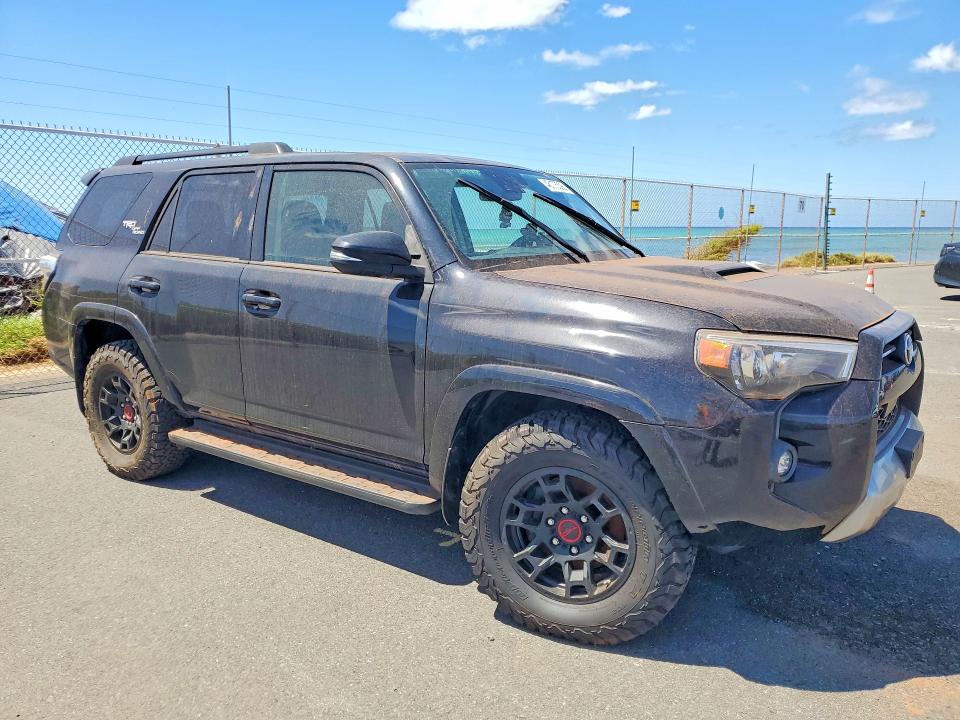 2021 Toyota 4runner VIN JTERU5JR8M5906665 COPART salvage auction — WATER/FLOOD, Hi - Certificate Of Salvage, sold $9,700 on 2026-07-20 (photo 4)