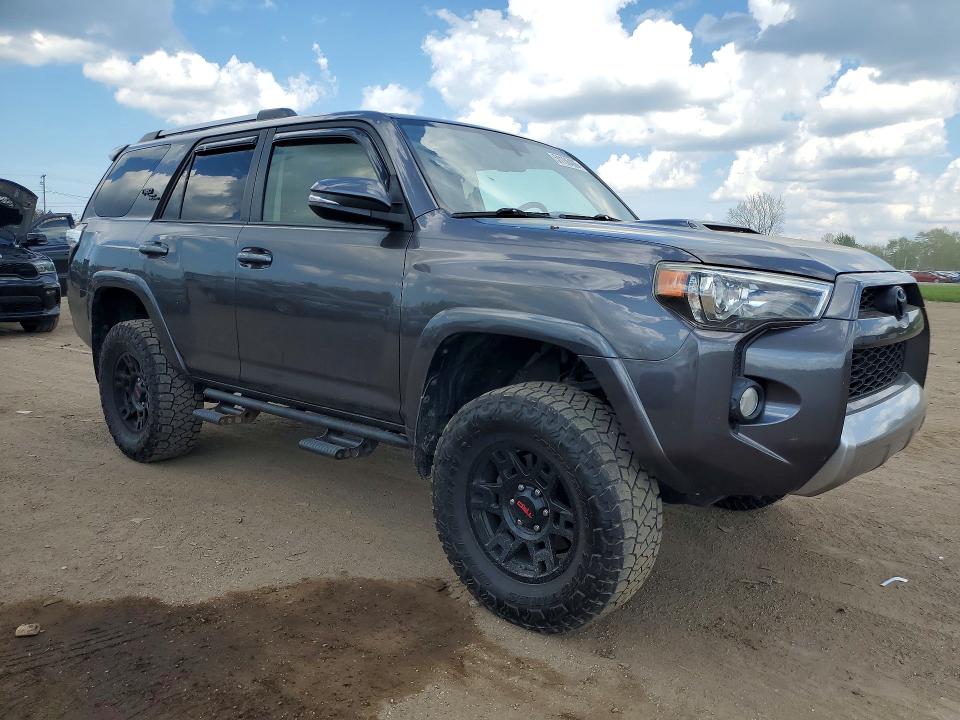 2018 Toyota 4runner VIN JTEBU5JR2J5603555 COPART salvage auction — REAR END, Oh - Cert Of Title-Salvage, sold $14,900 on 2026-07-02 (photo 4)