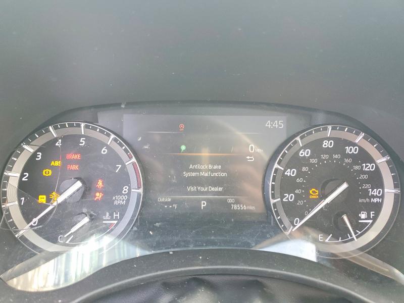 2021 Toyota Highlander VIN 5TDFZRBH4MS078923 COPART salvage auction — FRONT END, Ma - Cert Of Title-Salvage, sold $5,200 on 2026-07-23 (photo 9)