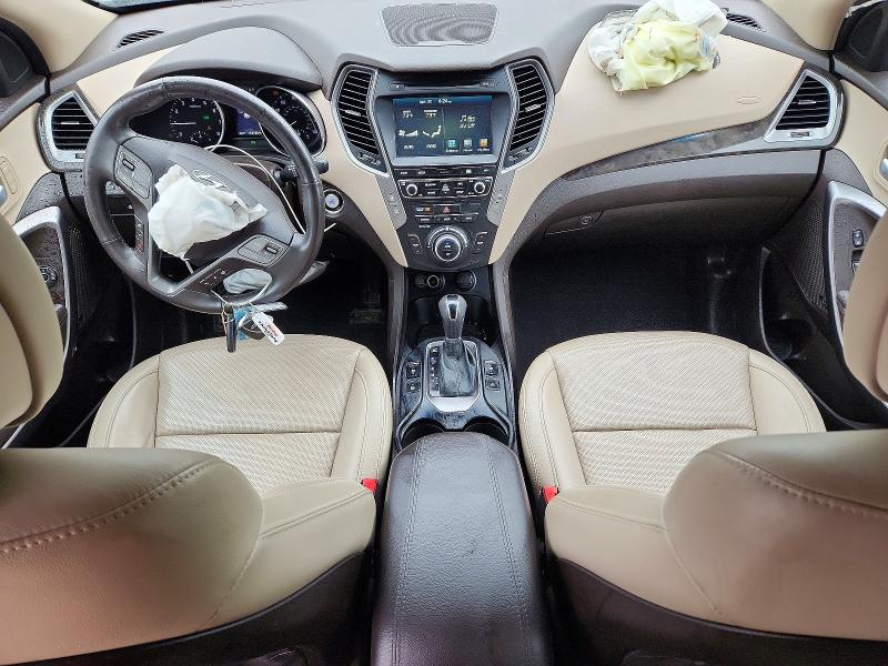 2017 Hyundai Santa fe VIN 5XYZW4LA8HG394323 COPART salvage auction — FRONT END, Wi - Junked Vehicle Bill Of Sale, sold $2,400 on 2026-07-20 (photo 8)