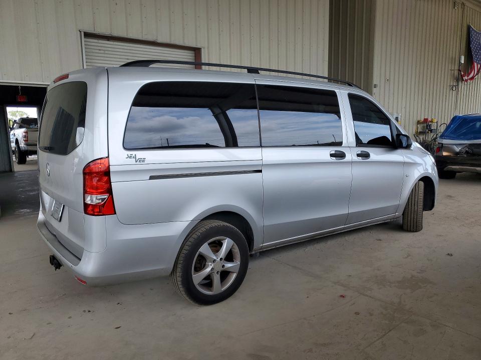2016 Mercedes-benz Metris VIN WD4PG2EE0G3096964 COPART salvage auction — MINOR DENT/SCRATCHES, Fl - Dealer Only Clean Title (P), sold $8,800 on 2026-07-22 (photo 3)