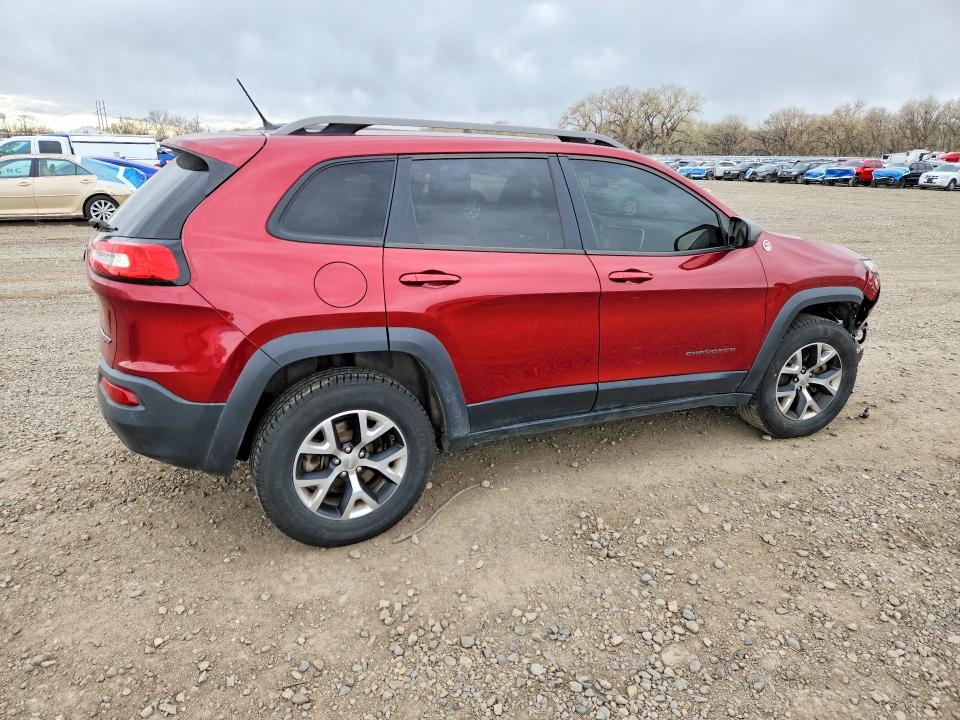 2014 Jeep Cherokee VIN 1C4PJMBS6EW168215 COPART salvage auction — FRONT END, Salvage Title, sold $1,250 on 2026-07-20 (photo 3)