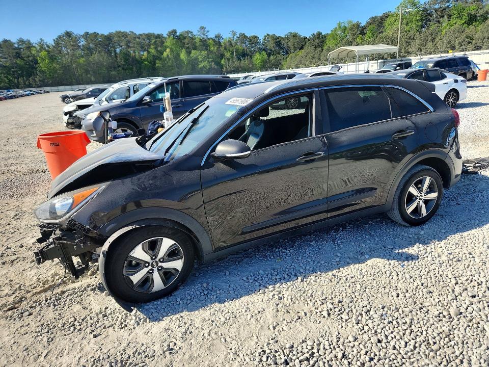 2017 Kia Niro VIN KNDCC3LC7H5037296 COPART salvage auction — FRONT END, Ga - Cert Of Title-Salvage, sold $425 on 2026-07-16 (photo 1)