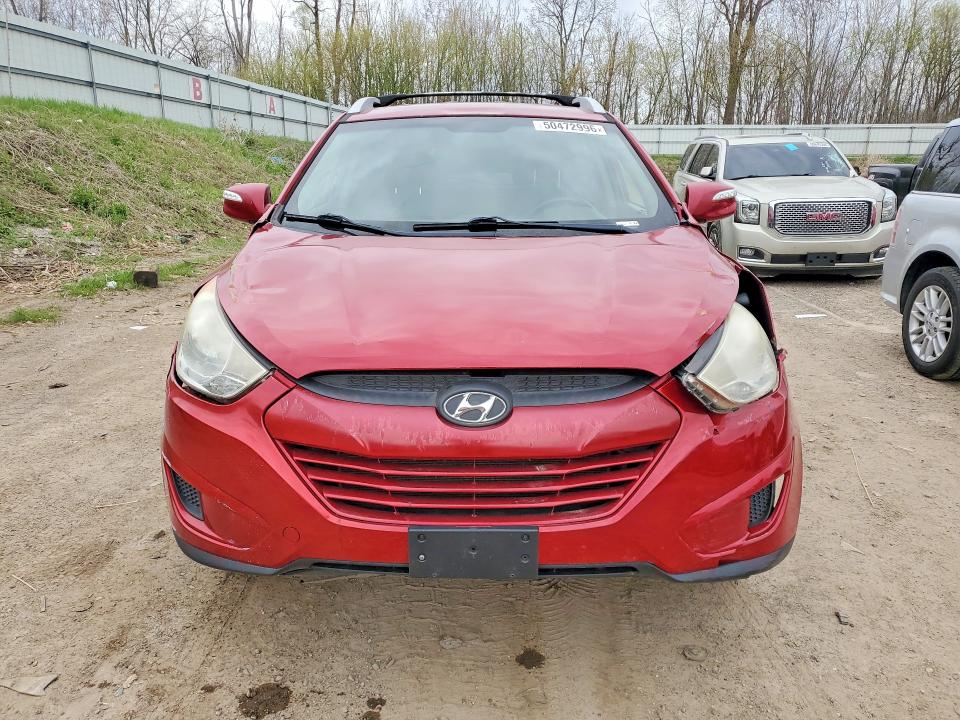 2012 Hyundai Tucson VIN KM8JU3ACXCU443154 COPART salvage auction — FRONT END, Mi - Cert Of Title-Salvage Vehicle, sold $200 on 2026-07-22 (photo 5)