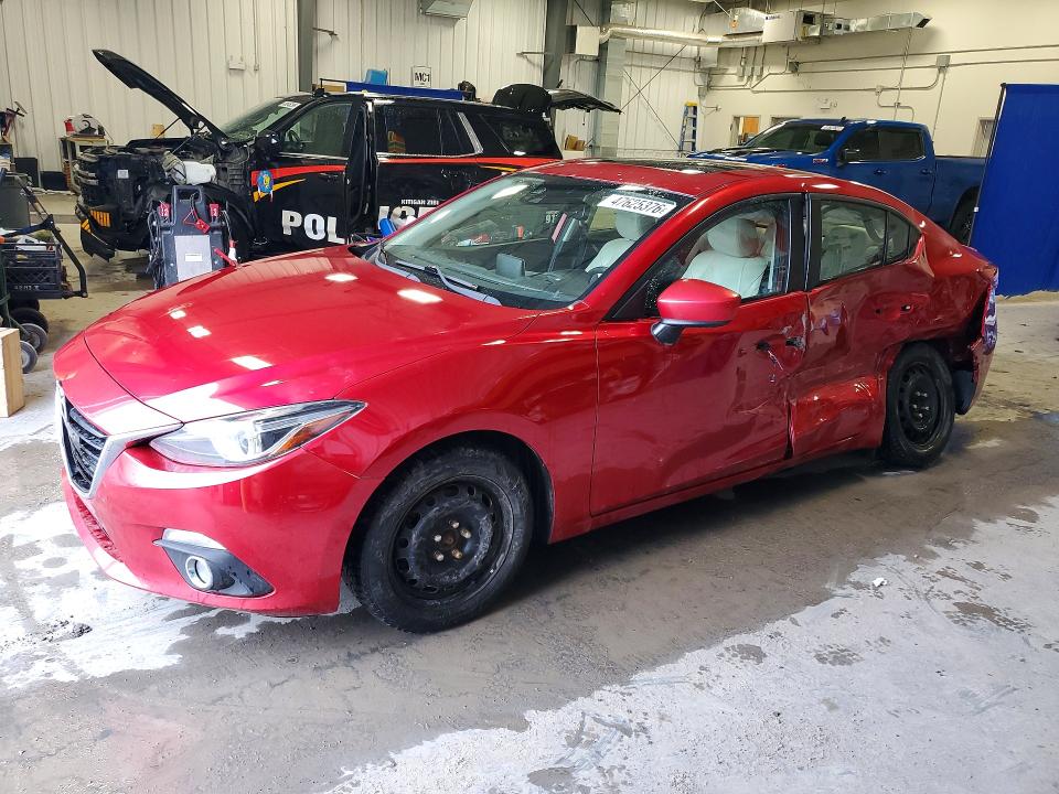 2014 Mazda 3 VIN JM1BM1W36E1210544 COPART salvage auction — SIDE, Salvage Title, sold $925 on 2026-07-14 (photo 1)