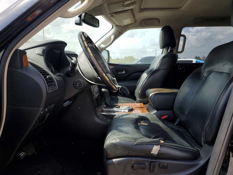 2018 Infiniti Qx80 VIN JN8AZ2NF0J9661614 COPART salvage auction — FRONT END, Tx - Salvage Vehicle Title, sold $875 on 2026-07-23 (photo 7)