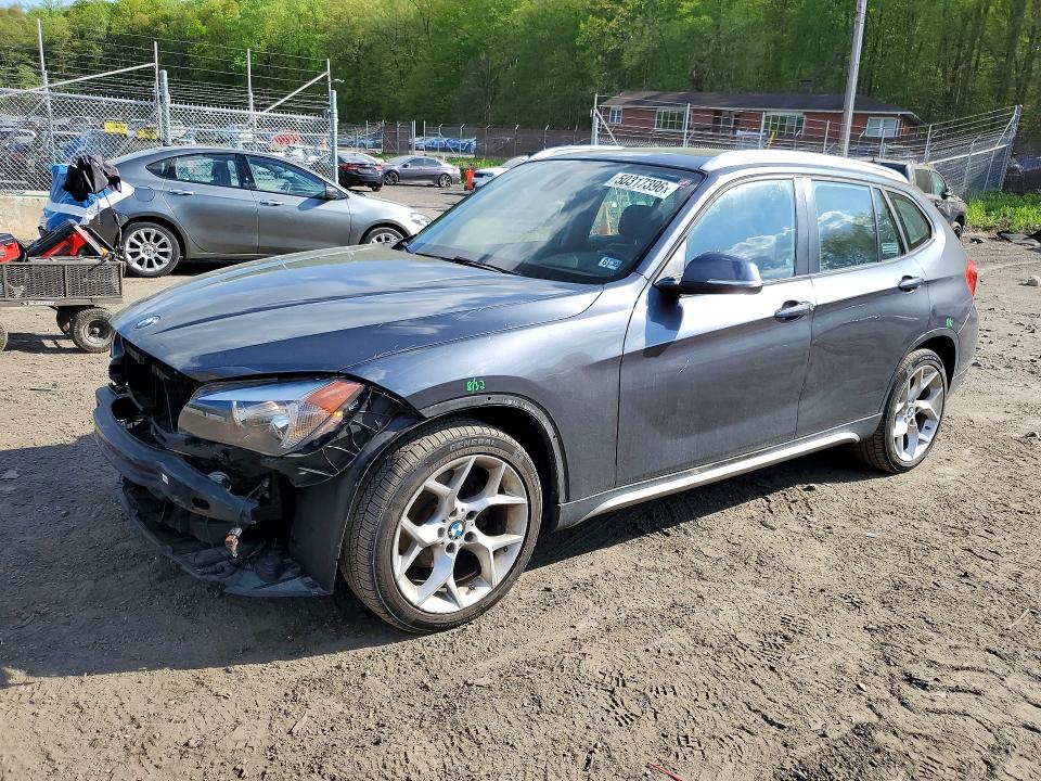 2015 BMW X1 VIN WBAVL1C56FVY34289 COPART salvage auction — FRONT END, Md - Cert Of Salvage > 75% Damage, sold $1,650 on 2026-07-02 (photo 1)