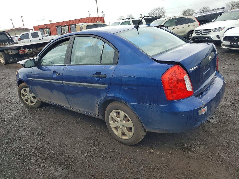 2009 Hyundai Accent VIN KMHCM46C49U308493 COPART salvage auction — FRONT END, Hi - Certificate Of Salvage, sold $1 on 2026-07-20 (photo 2)
