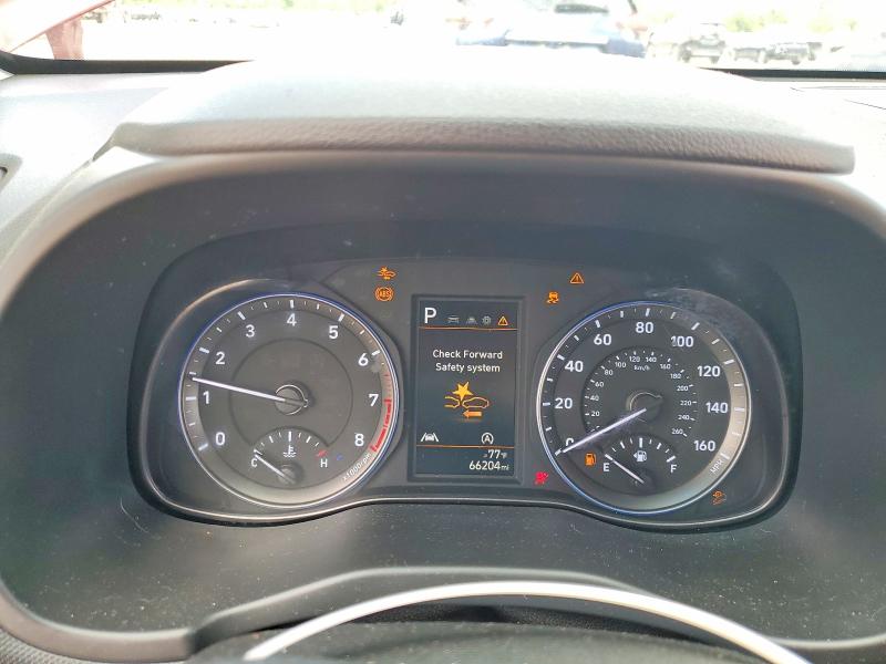 2022 Hyundai Kona VIN KM8K32AB1NU861873 COPART salvage auction — SIDE, TX - CERTIFICATE OF TITLE, sold $200 on 2026-07-28 (photo 9)