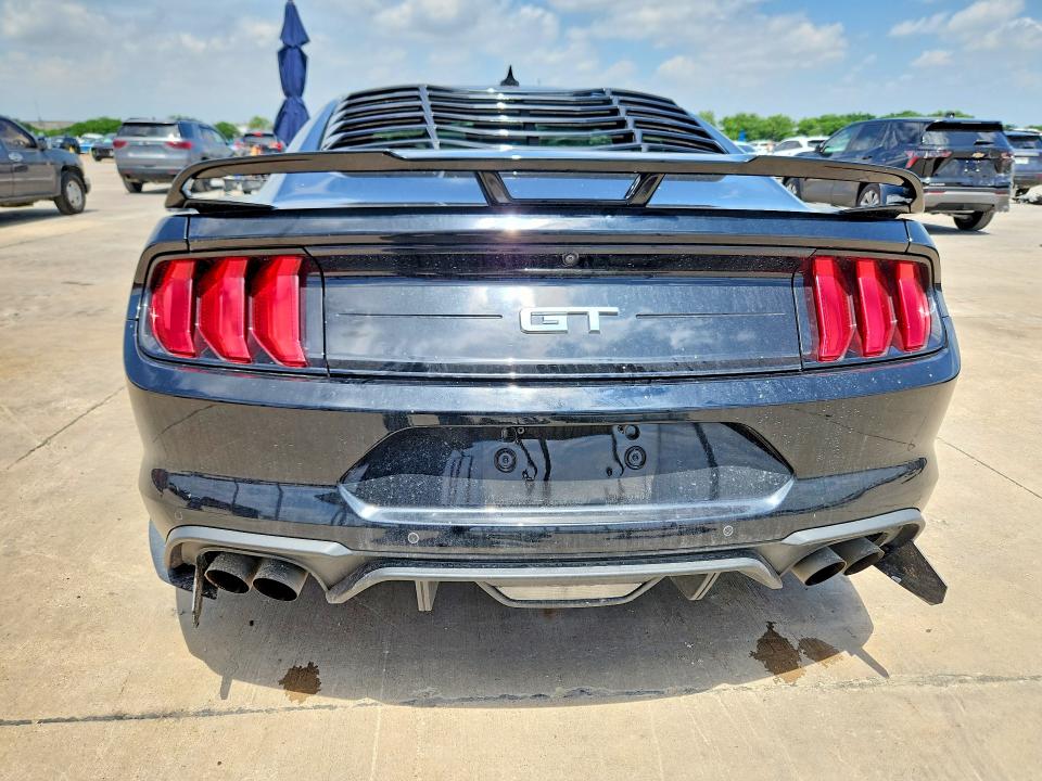 2022 Ford Mustang VIN 1FA6P8CF0N5127271 COPART salvage auction — FRONT END, Tx - Certificate Of Title, sold $13,700 on 2026-07-02 (photo 6)