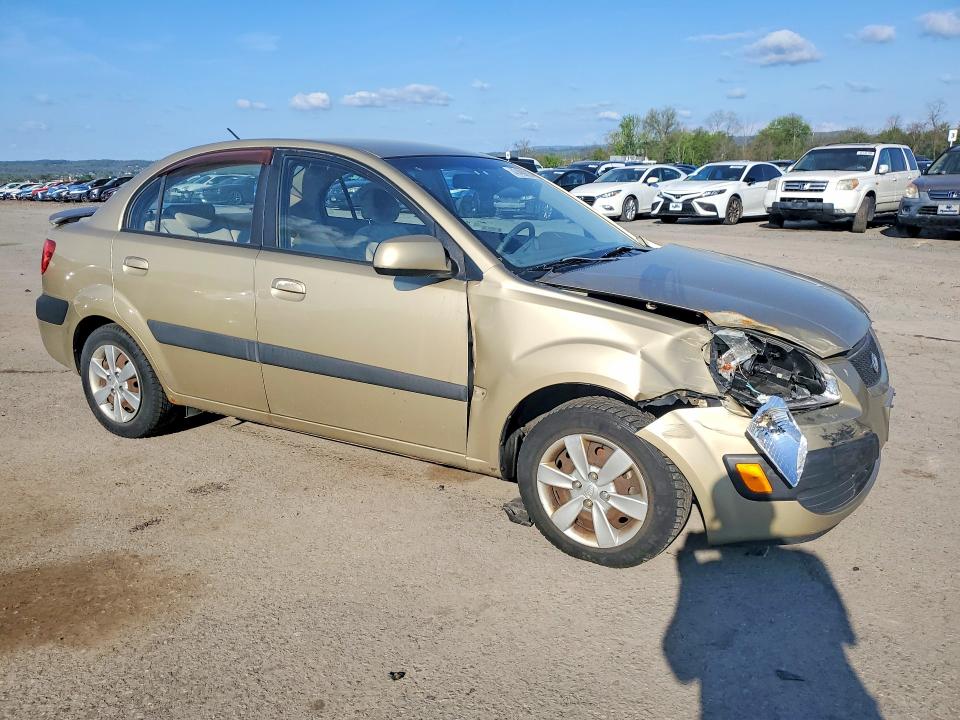 2008 Kia Rio VIN KNADE123286397488 COPART salvage auction — FRONT END, PA - CERTIFICATE OF SALVAGE, sold $175 on 2026-07-10 (photo 4)