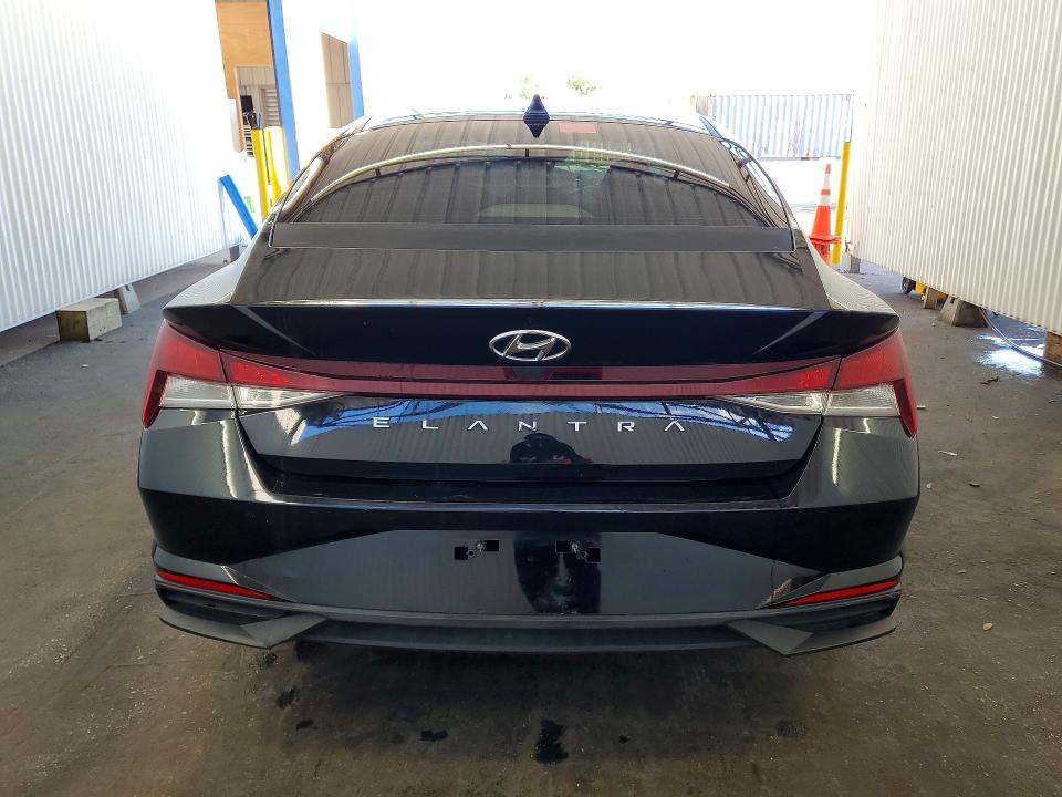 2021 Hyundai Elantra VIN KMHLL4AG2MU213243 COPART salvage auction — FRONT END, Fl - Certificate Of Title, sold $375 on 2026-07-28 (photo 6)