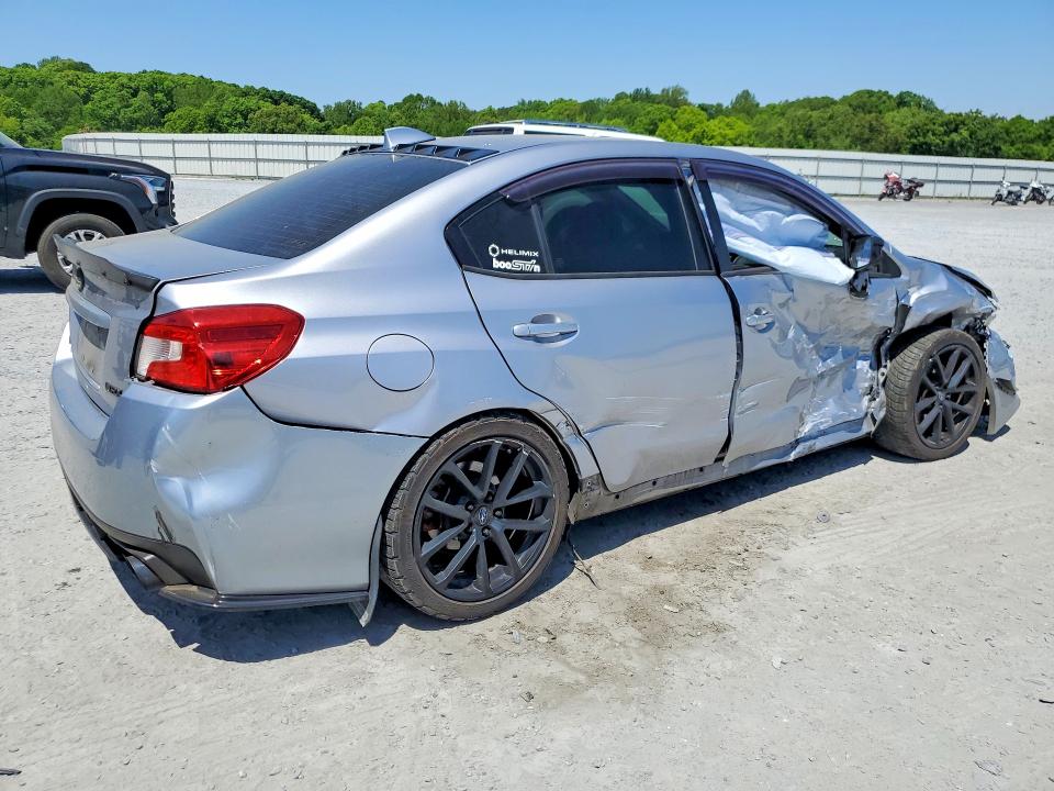 2018 Subaru Wrx VIN JF1VA1C68J9809256 COPART salvage auction — SIDE, Nc - Salvage Certificate Of Title, sold $3,500 on 2026-07-22 (photo 3)
