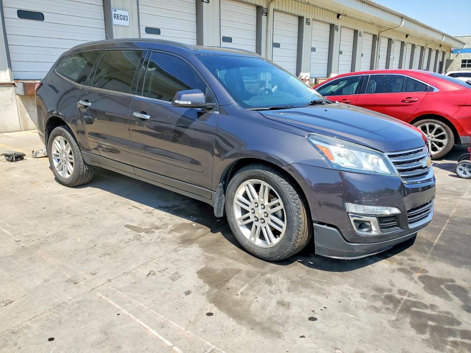 2014 Chevrolet Traverse VIN 1GNKRGKD7EJ239268 COPART salvage auction — FRONT END, Ky - Certificate Of Title, sold $325 on 2026-07-09 (photo 4)
