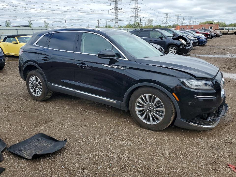 2022 Lincoln VIN 2LMPJ8J98NBL25962 COPART salvage auction — SIDE, Il - Salvage Certificate, sold $5,900 on 2026-07-09 (photo 4)