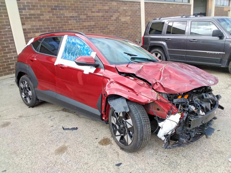 2025 Hyundai Kona VIN KM8HB3AB0SU307433 COPART salvage auction — ALL OVER, FL - CERT OF TITLE SLVG REBUILDABLE, sold $2,300 on 2026-07-20 (photo 4)