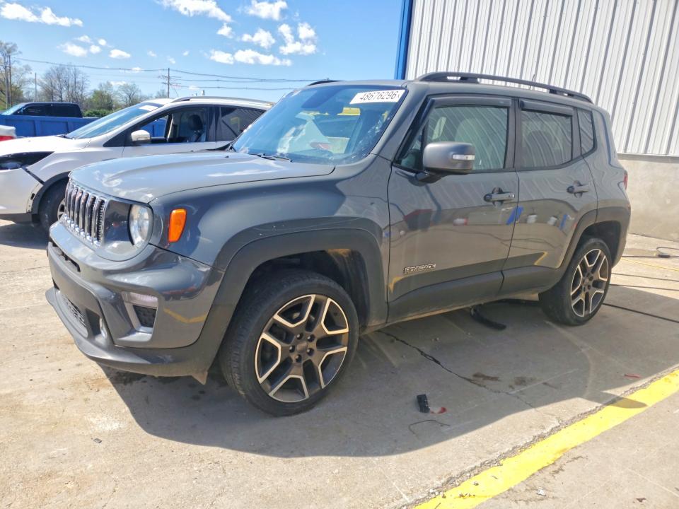 2020 Jeep Renegade VIN ZACNJBD18LPL52272 COPART salvage auction — FRONT END, KY, sold $3,250 on 2026-07-22 (photo 1)