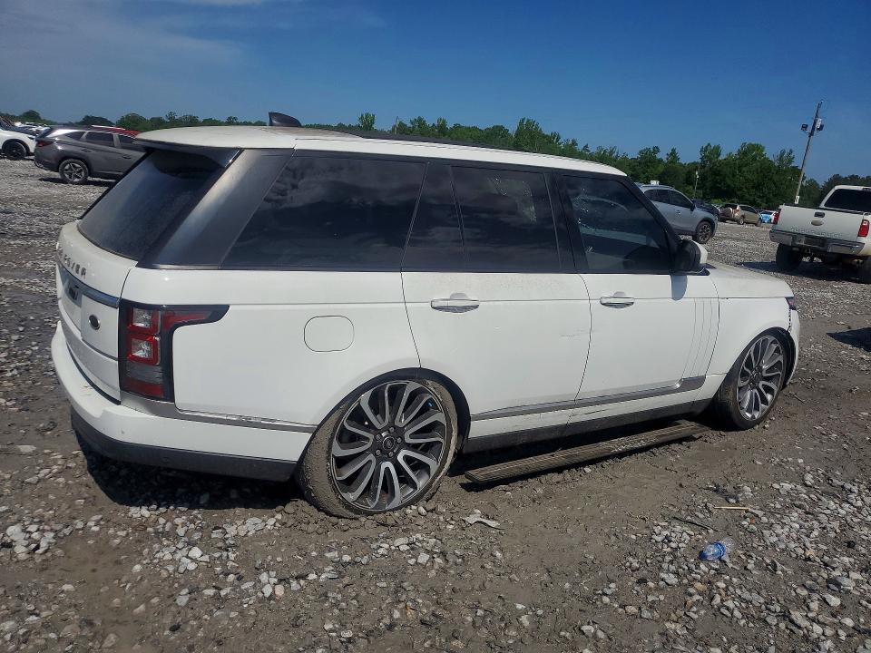 2018 Land rover RANGE ROVER VIN SALWR2RKXJA194119 COPART salvage auction — FRONT END, AL - SALVAGE RECOVERED THEFT, sold $3,400 on 2026-07-02 (photo 3)