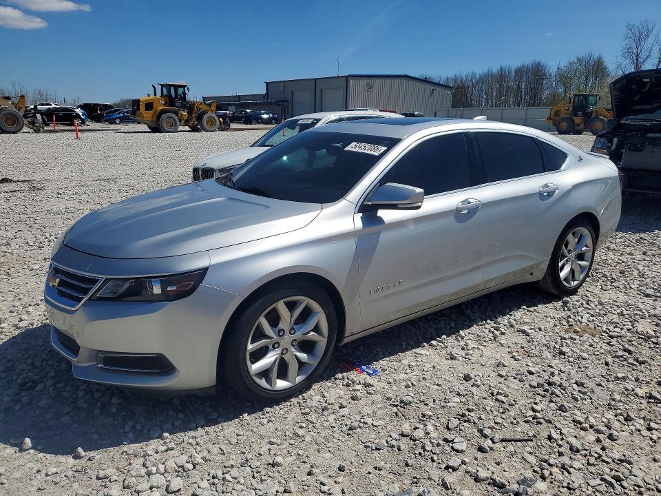 2015 Chevrolet Impala VIN 1G1125S3XFU142563 COPART salvage auction — WATER/FLOOD, Mi - Cert Of Title-Flood Vehicle, sold $1,150 on 2026-07-09 (photo 1)