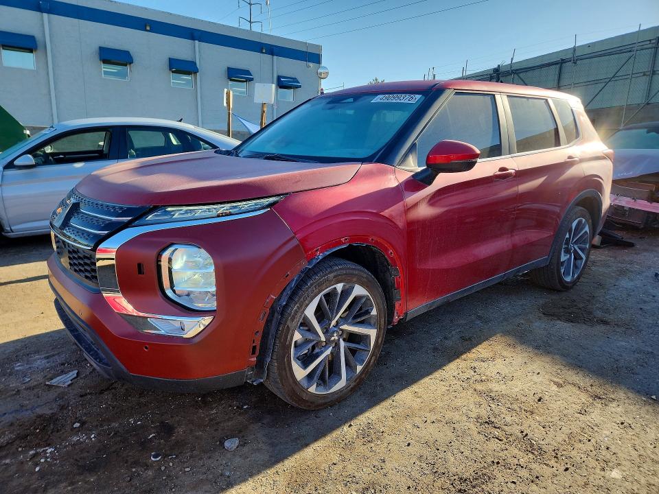 2024 Mitsubishi Outlander VIN JA4J4VA82RZ012440 COPART salvage auction — SIDE, Nm - Cert Of Title-Salvage, sold $7,500 on 2026-07-30 (photo 1)