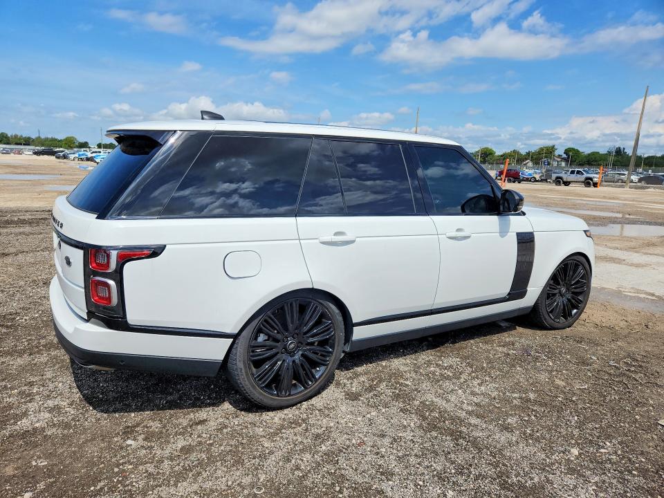 2019 Land rover RANGE ROVER VIN SALGS2RE9KA554047 COPART salvage auction — MINOR DENT/SCRATCHES, Fl - Certificate Of Title, sold $20,300 on 2026-07-28 (photo 3)