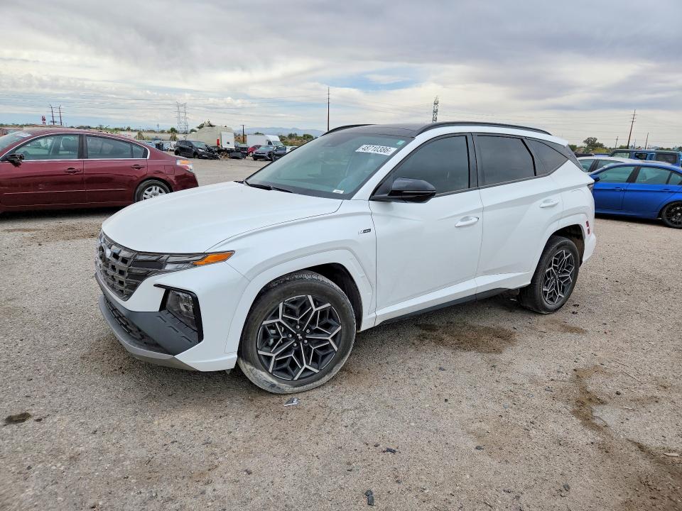 2024 Hyundai Tucson VIN KM8JFCD1XRU171685 COPART salvage auction — SIDE, Az - Cert Of Title - Salvage, sold $12,300 on 2026-07-06 (photo 1)