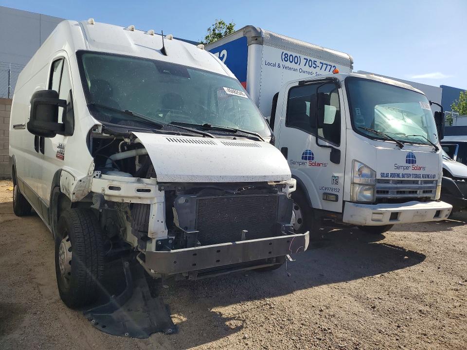 2022 Ram Promaster city VIN 3C6MRVJG0NE115512 COPART salvage auction — FRONT END, Ca - Salvage Certificate (P), sold $925 on 2026-07-09 (photo 4)