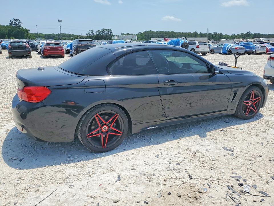 2016 BMW 4er VIN WBA3V7C52G5A28121 COPART salvage auction — SIDE, Tx - Certificate Of Title, sold $5,600 on 2026-07-28 (photo 3)