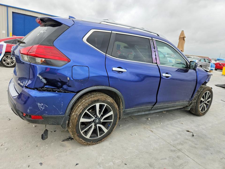 2017 Nissan Rogue VIN JN8AT2MV4HW024490 COPART salvage auction — FRONT END, Tx - Salvage Vehicle Title, sold $1,500 on 2026-07-07 (photo 3)