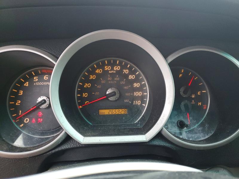 2006 Toyota 4runner VIN JTEZT17R260026418 COPART salvage auction — REAR END, Or - Salvage Title Certificate, sold $3,050 on 2026-07-06 (photo 9)