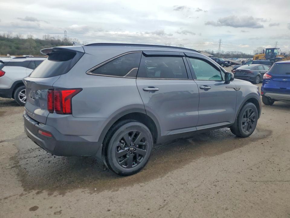 2021 Kia Sorento VIN 5XYRLDLC0MG068665 COPART salvage auction — HAIL, Il - Salvage Certificate, sold $8,800 on 2026-07-10 (photo 3)