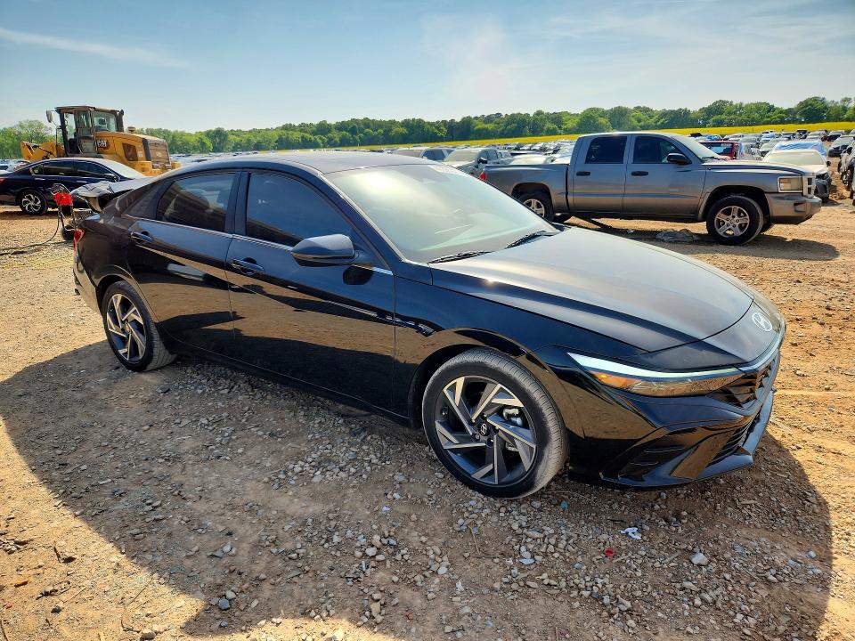 2025 Hyundai Elantra VIN KMHLS4DG2SU902758 COPART salvage auction — REAR END, Al - Cert Of Title-Salvage Title, sold $5,700 on 2026-07-22 (photo 4)