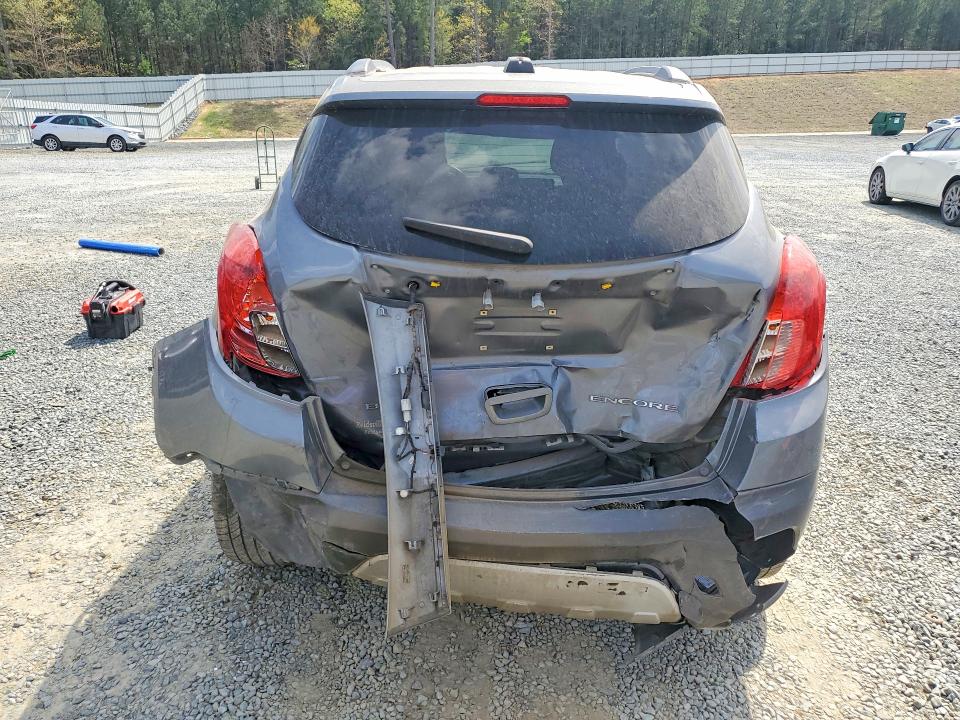 2015 Buick Encore VIN KL4CJCSB5FB149182 COPART salvage auction — FRONT END, Nc - Salvage Certificate Of Title, sold $200 on 2026-07-09 (photo 6)