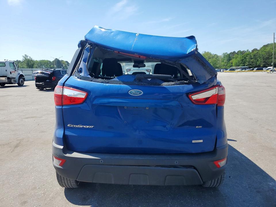 2018 Ford Ecosport VIN MAJ3P1TE6JC184047 COPART salvage auction — ROOF, Nc - Salvage Certificate Of Title, sold $325 on 2026-07-21 (photo 6)
