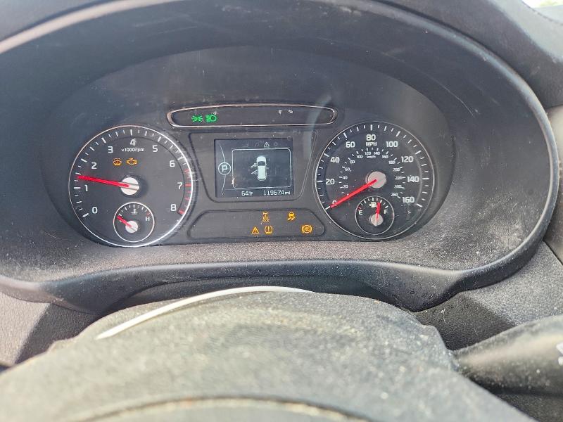 2017 Kia VIN 5XYPGDA59HG329894 COPART salvage auction — FRONT END, Il - Salvage Certificate, sold $1,750 on 2026-07-06 (photo 9)