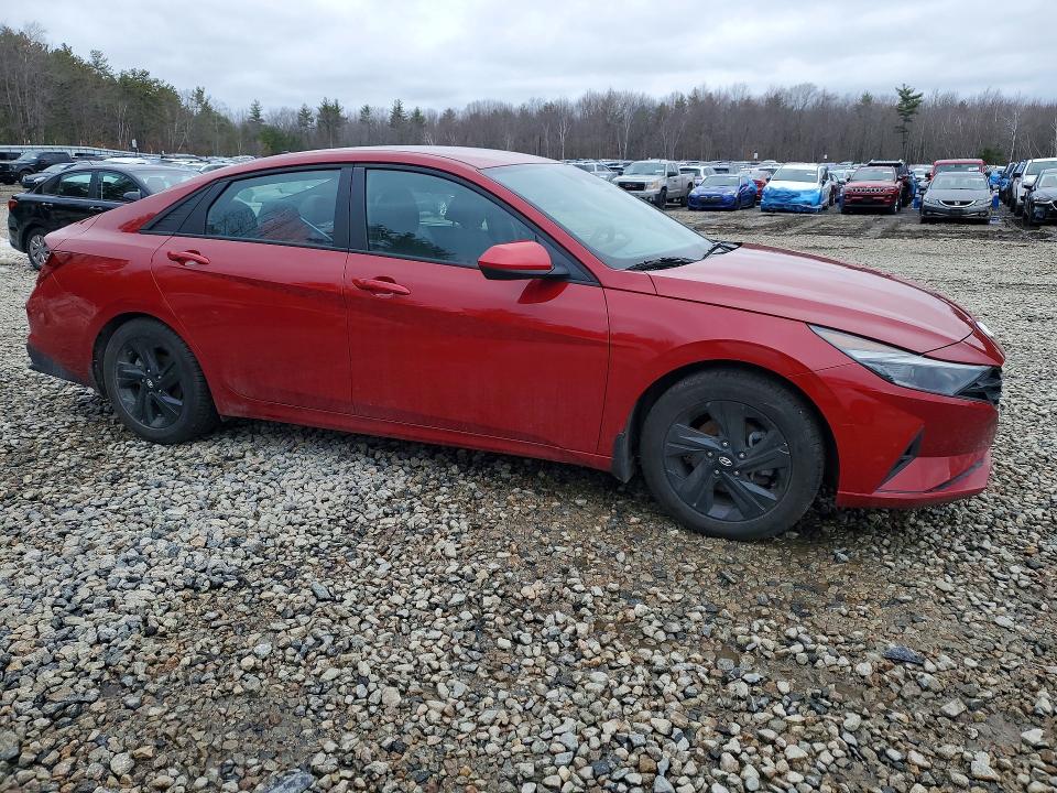 2023 Hyundai Elantra VIN KMHLM4AG0PU375518 COPART salvage auction — SIDE, Me - Cert Of Title-Salvage Collisio, sold $3,200 on 2026-07-09 (photo 4)