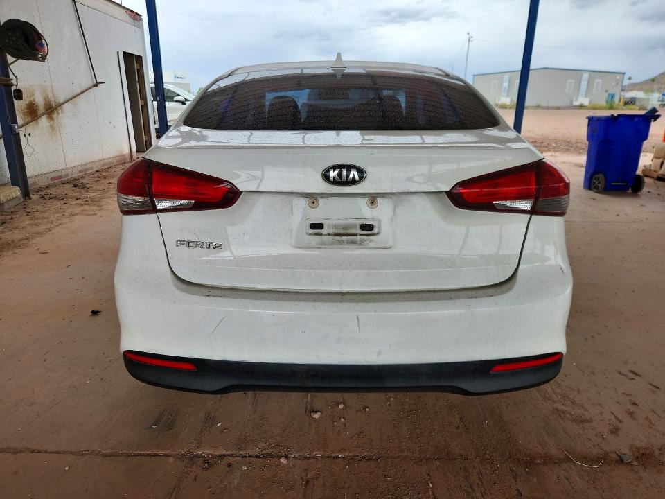 2017 Kia Forte VIN 3KPFK4A7XHE159716 COPART salvage auction — FRONT END, Az - Cert Of Title - Salvage, sold $700 on 2026-07-09 (photo 6)