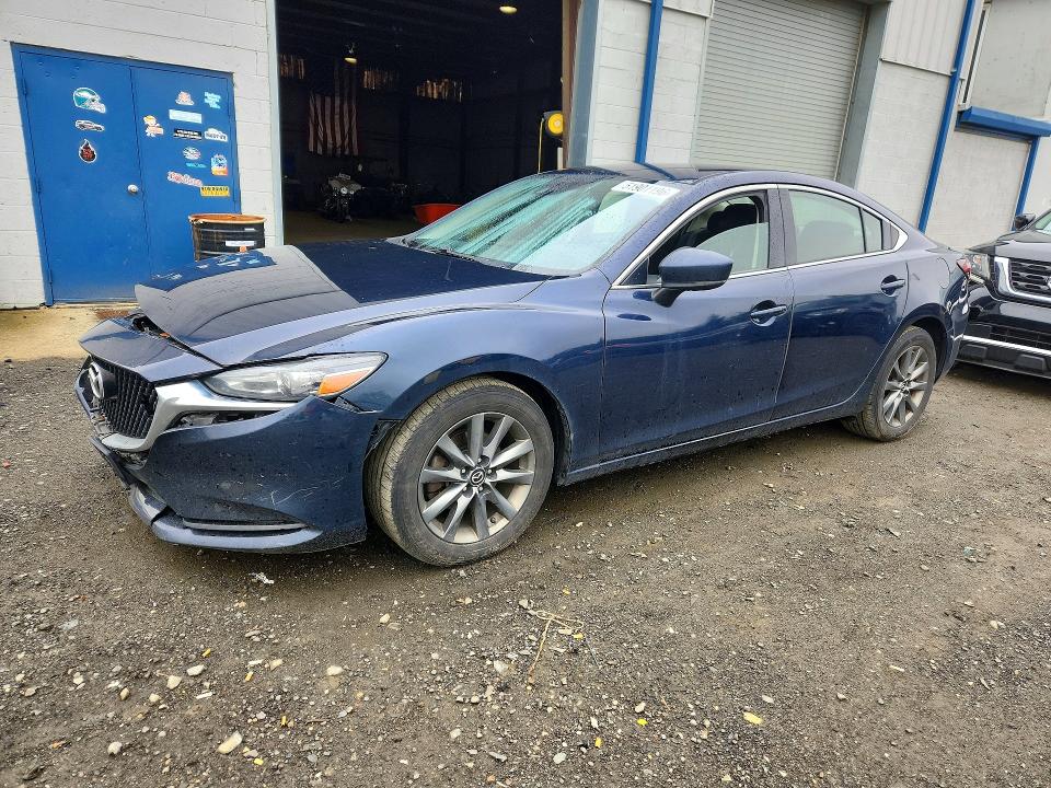 2018 Mazda 6 VIN JM1GL1UM9J1311138 COPART salvage auction — FRONT END, Id - Salvage Certificate Of Title, sold $1,100 on 2026-07-29 (photo 1)