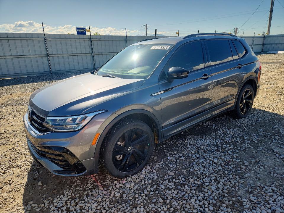 2023 Volkswagen Tiguan VIN 3VV8B7AX4PM085628 COPART salvage auction — FRONT END, Ut - Salvage Certificate, sold $14,700 on 2026-07-28 (photo 1)