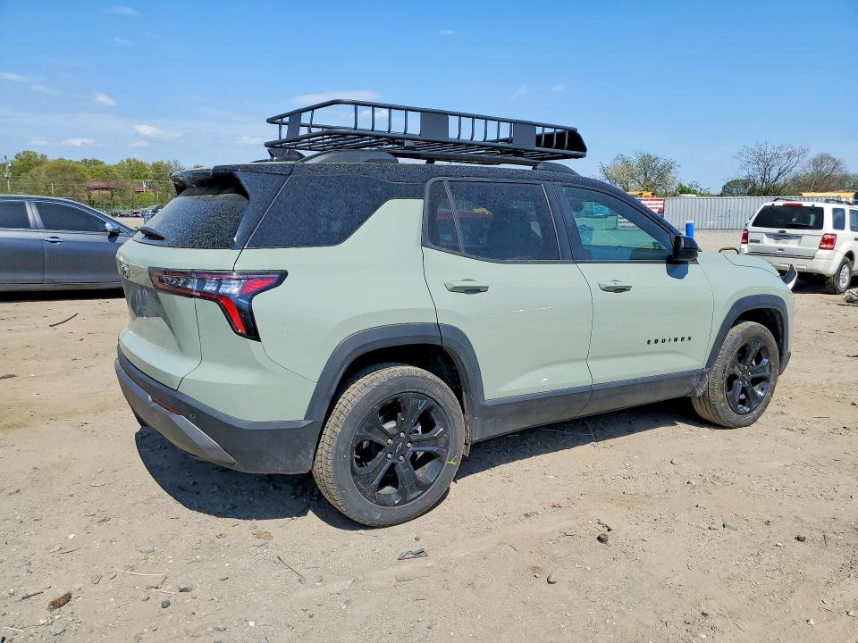 2025 Chevrolet Equinox VIN 3GNAXHEG3SL185100 COPART salvage auction — FRONT END, Tx - Certificate Of Title, sold $10,300 on 2026-07-09 (photo 3)