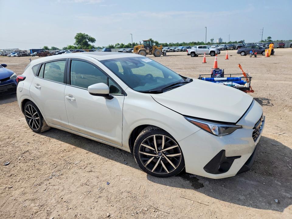 2024 Subaru Impreza VIN JF1GUAFC5R8394741 COPART salvage auction — FRONT END, Tx - Salvage Vehicle Title, sold $4,300 on 2026-07-22 (photo 4)