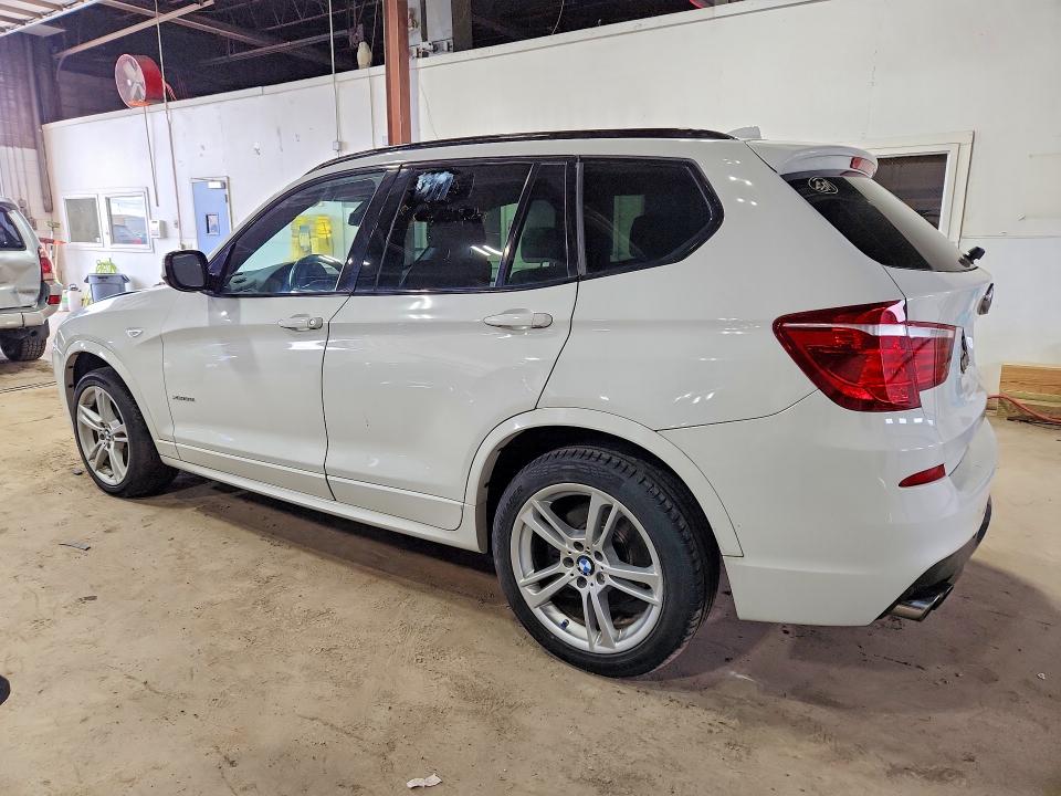 2014 BMW X3 VIN 5UXWX7C50E0E76425 COPART salvage auction — FRONT END, Mn - Parts Vehicle Bill Of Sale, sold $850 on 2026-07-02 (photo 2)