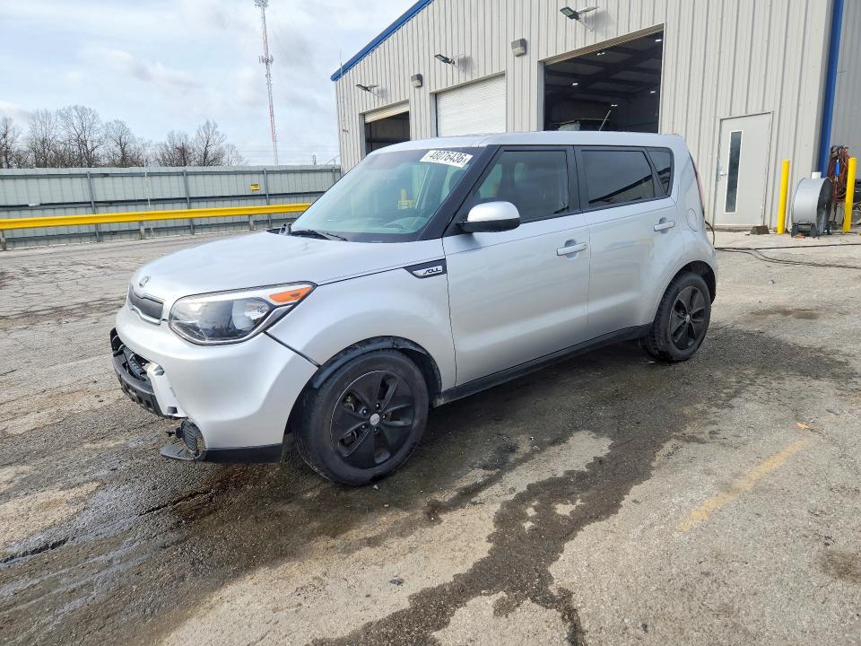 2015 Kia Soul VIN KNDJN2A21F7775408 COPART salvage auction — FRONT END, Mo - Salvage Certificate Of Title, sold $275 on 2026-07-27 (photo 1)