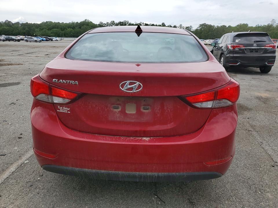 2016 Hyundai VIN KMHDH4AE8GU623912 COPART salvage auction — FRONT END, Ga - Cert Of Title-Salvage, sold $1,050 on 2026-07-27 (photo 6)